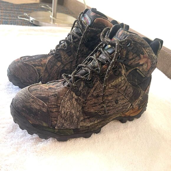 Herman Survivors Men's Waterproof High Ridge Camo Shoes Boots Size 11 - Picture 5 of 10